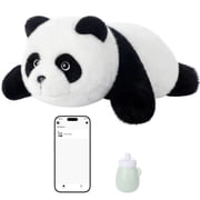 GOLABS PT1 Prone Panda AI Plush Toy for Kids 3+, GPT-4o Interactive Stuffed Toy, 64 Languages, Touch & Voice, 8h Battery