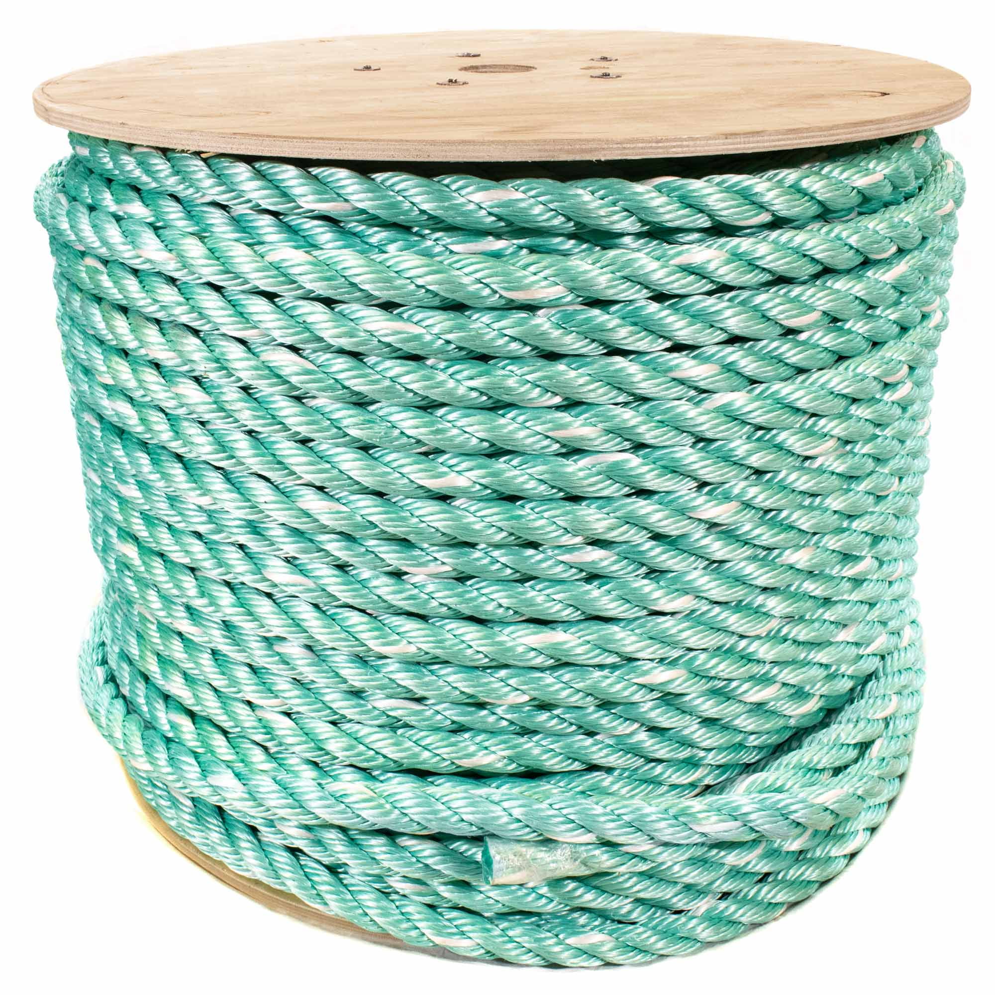 GOLBERG 3 Strand Twisted Polypropylene Rope with Many Size, Color, and  Length Options - to Moisture, s, Oil, and - Use in the Water / Marine /  Nautical or on Land 
