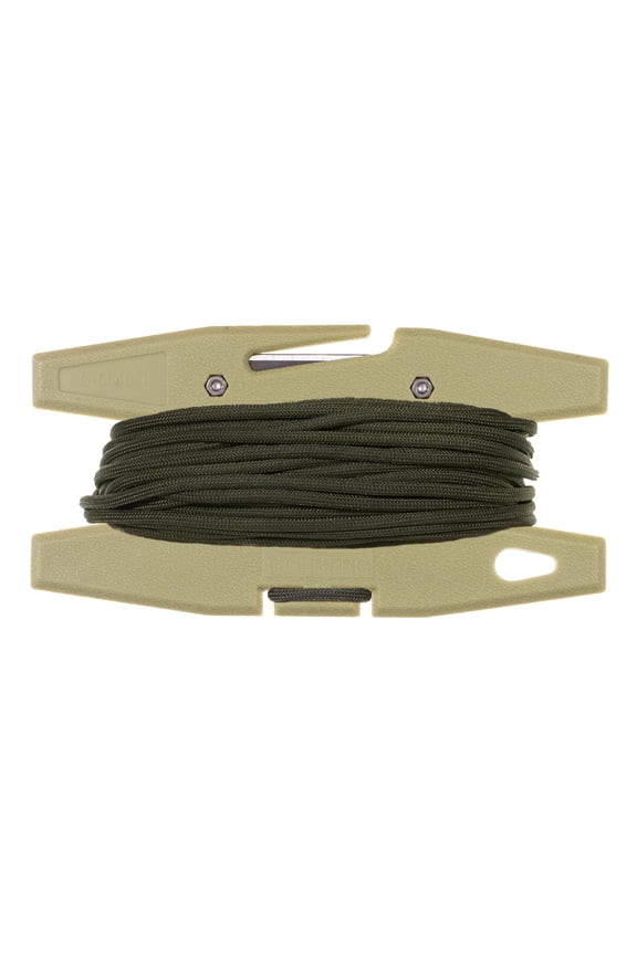 550 Mil Spec Paracord with a Spool Tool Winder - Both Paracord and Tool Available in a Variety of Colors - Paracord 50 Feet