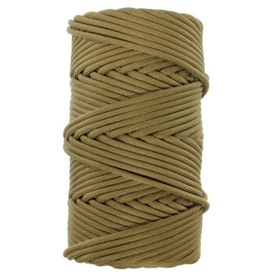 GOLBERG 550lb Parachute Cord Paracord - 100% Nylon USA Made Mil-Spec Type III Paracord - Used by the US Military - Multiple Colors & Lengths Available