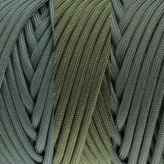 GOLBERG 750lb Paracord / Parachute Cord - US Military Grade - Authentic Mil-Spec Type IV 750 lb Tensile Strength Strong Paracord - Mil-C-5040-H - 100% Nylon - Made in USA