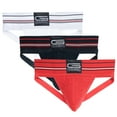 thumbnail image 1 of GOLBERG Athletic Supporter - Naturally Contoured Waistband - 3 Packs of Multiple Colors, 1 of 1