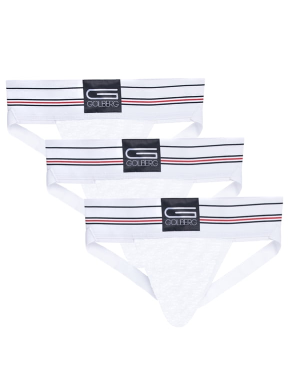 Athletic Supporter - Naturally Contoured Waistband - 3 Packs of Multiple Colors