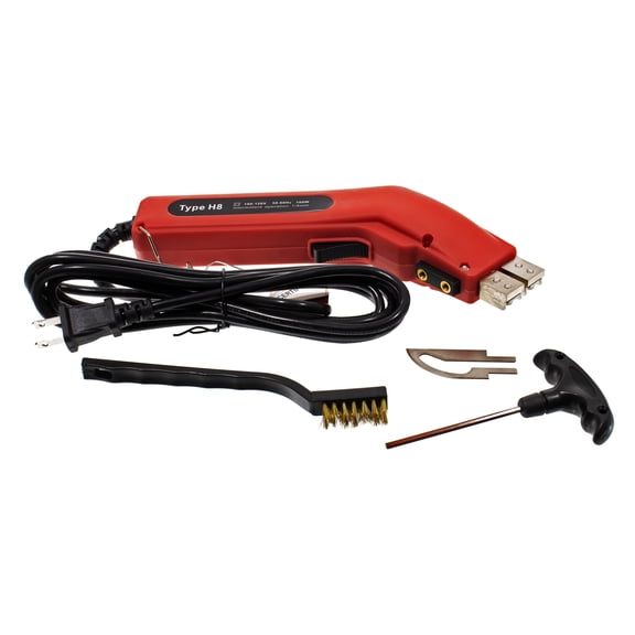 GOLBERG Handheld Electric Hot Knife Rope and Fabric Cutter - Heats up to 752 Degrees F - Includes Blade, Screwdriver, Cleaning Brush, and Carrying Case