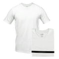 thumbnail image 1 of GOLBERG Men's Extra Large Cotton Crew Neck T-Shirt - Lightweight Tagless Undershirt - Single Pack in Many Sizes - White (Size - X Large), 1 of 5