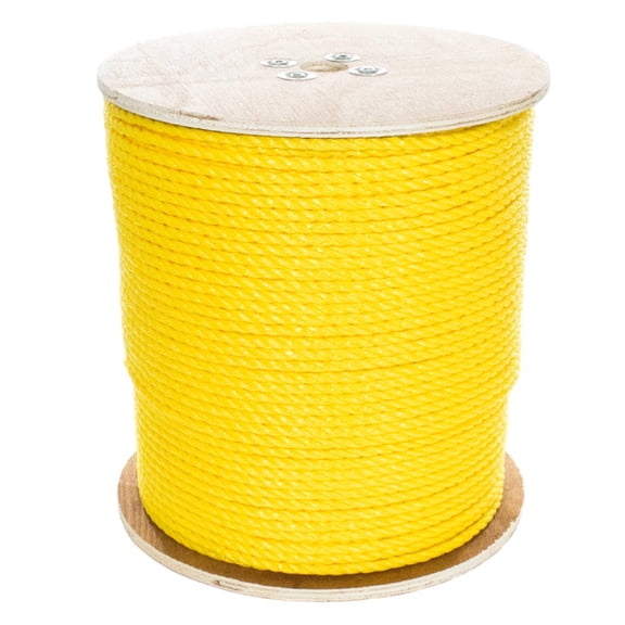 GOLBERG Twisted Polypropylene Rope 1/4", 5/16", 3/8", 1/2", 5/8", 3/4" Several Colors