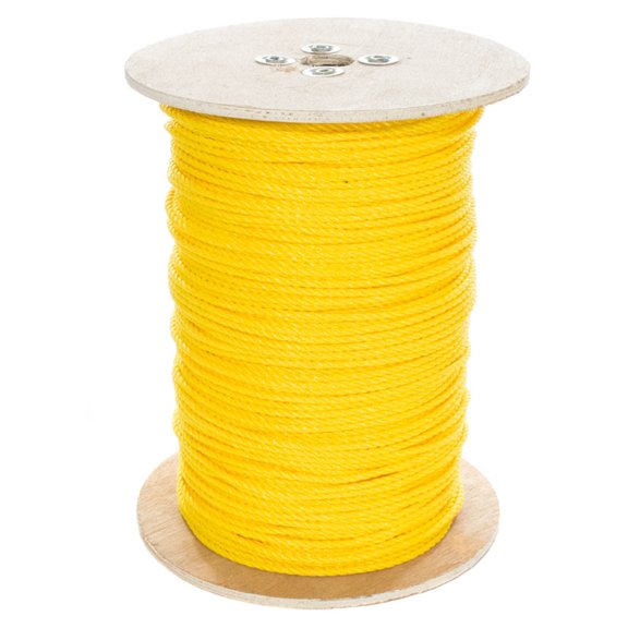 GOLBERG Twisted Polypropylene Rope 1/4", 5/16", 3/8", 1/2", 5/8", 3/4" Several Colors