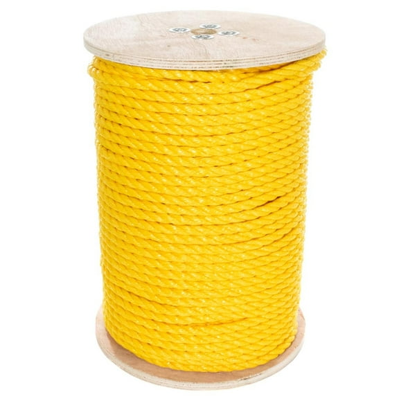 GOLBERG Twisted Polypropylene Rope 1/4", 5/16", 3/8", 1/2", 5/8", 3/4" Several Colors
