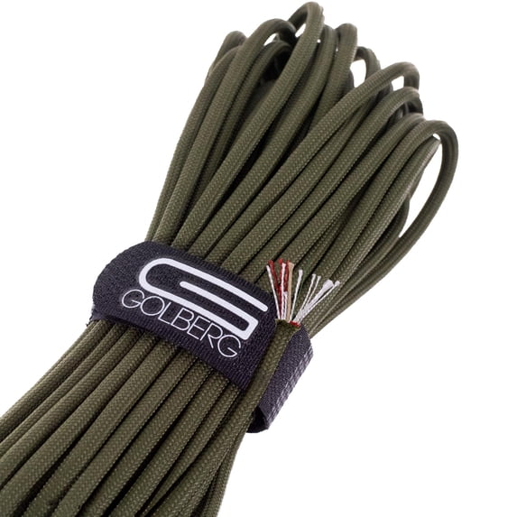GOLBERG Wilderness Cord - 10 Feet, 25 Feet, 50 Feet, and 100 Feet - Available in a Variety of Colors