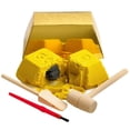 thumbnail image 1 of GOLD BRICK DIG OUT - 8.25" MINING KIT  SCIENCE EXPLORATION KIT  EXCAVATING GOLD KIT  GEOLOGIST TO BE KIT, 1 of 5