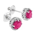 thumbnail image 1 of GOLD DIAMOND ALEXANDRITE EARRINGS :  10K, 1 of 1