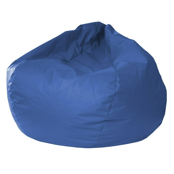 GOLD MEDAL® Bean Bag, Vinyl, Extra Small 84", Medium Blue