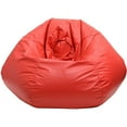 GOLD MEDAL® Bean Bag, Vinyl, Large 128", Scarlet Red