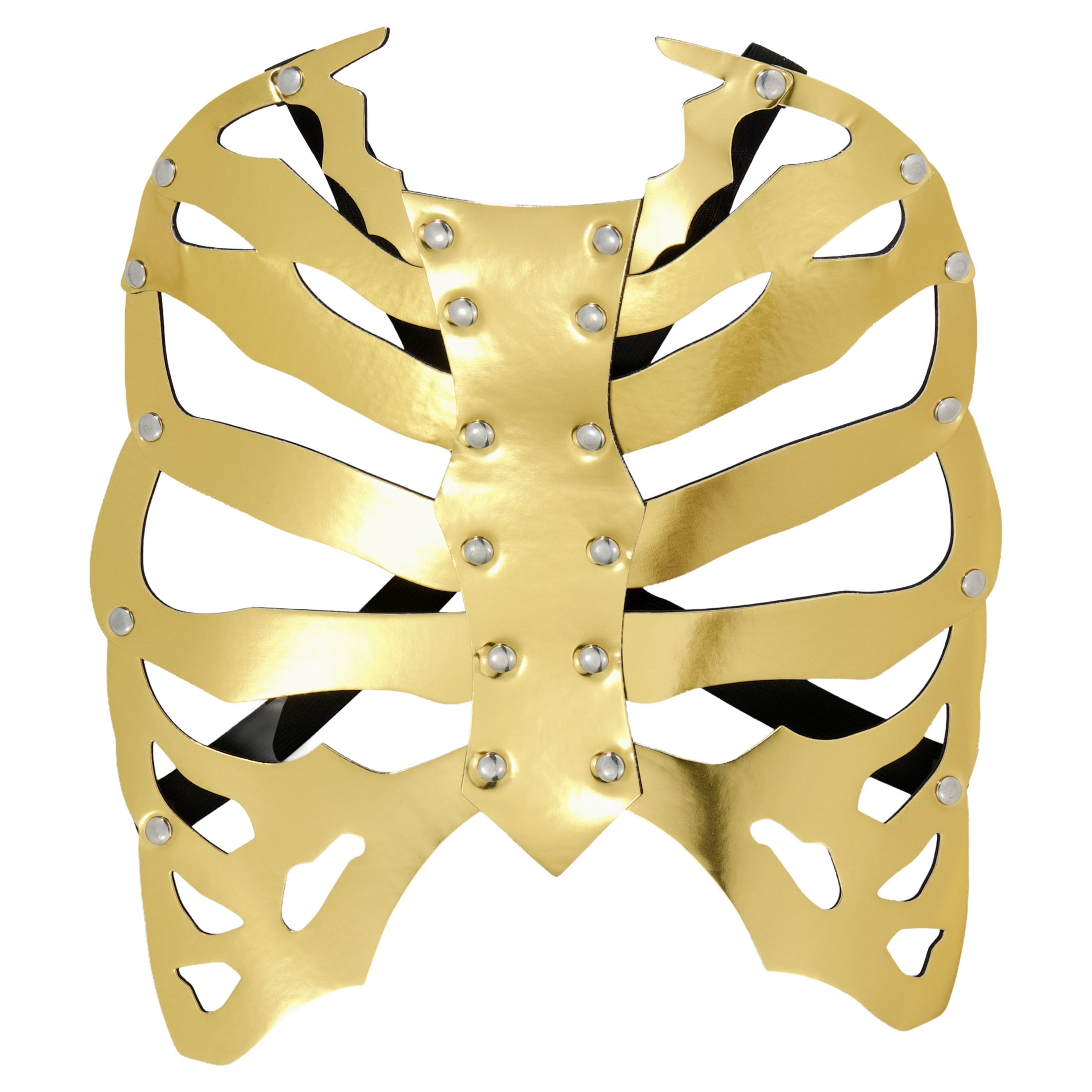 Skeleton Harness Costume Accessory for Adults, Gold, Halloween by Way To Celebrate