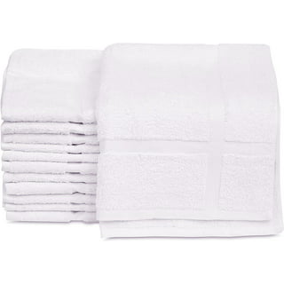  Utopia Towels Cotton Banded Bath Mats, White, [Not a Bathroom  Rug], 100% Ring-Spun Cotton - Highly Absorbent Shower Bathroom Floor Mat  (Pack of 2) : Home & Kitchen