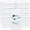 thumbnail image 1 of GOLD TEXTILES 24 Pack White Hand Towels 16x27" Quick Dry Cotton Blend for Spa Gym Salon and Home Use, 1 of 8