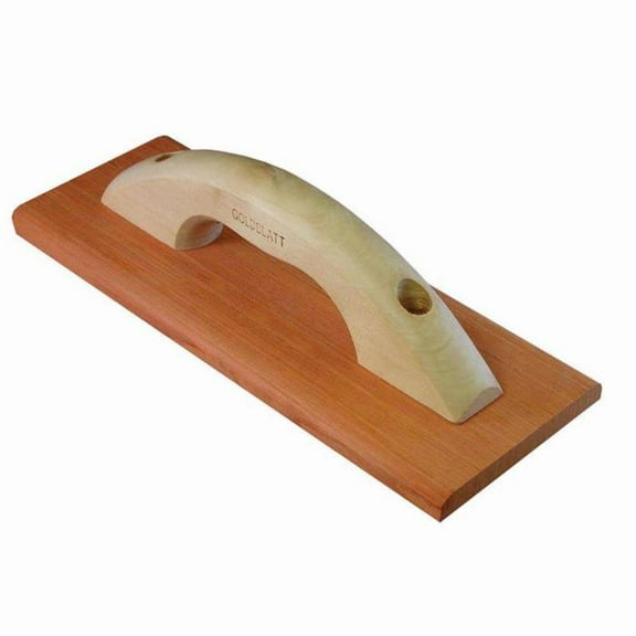GOLDBLATT INDUSTRIES LLC 12x4-1/2-Inch Mahogany Float G06962