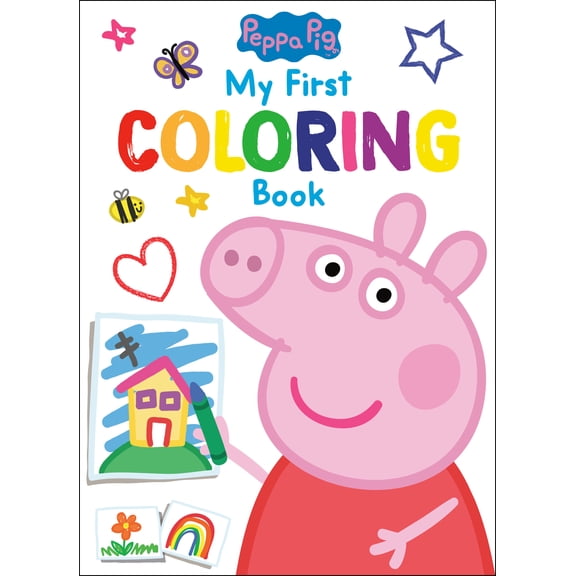 Peppa Pig: My First Coloring Book (Peppa Pig) (Paperback)