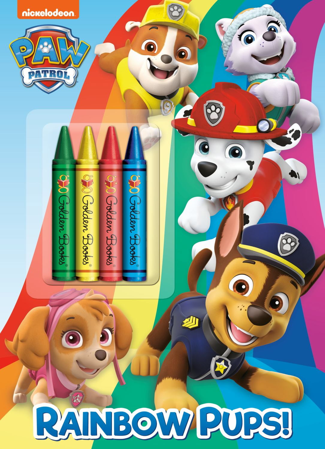 Rainbow Pups! (PAW Patrol) (Paperback)