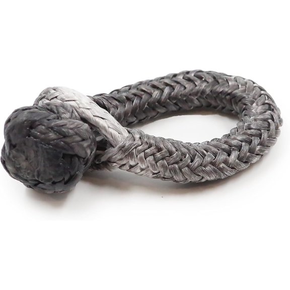 GOLDEN COCK UHMWPE Soft Shackles 5.5 (140mm) 1/6 Rope (4mm), 1/4 Body (7mm), 2,205 lbs Breaking Strength Marine Rigging Soft Connector for Sailing, Boating, Yacht