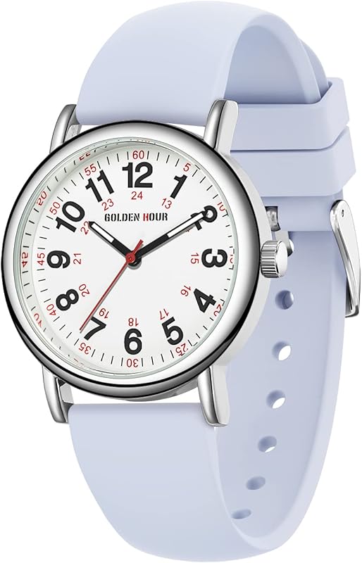 GOLDEN HOUR Waterproof Nurse Watch for Medical Professionals Students Women Amazon.com: GOLDEN HOUR Waterproof Nurse Watch for Medical  main image 3