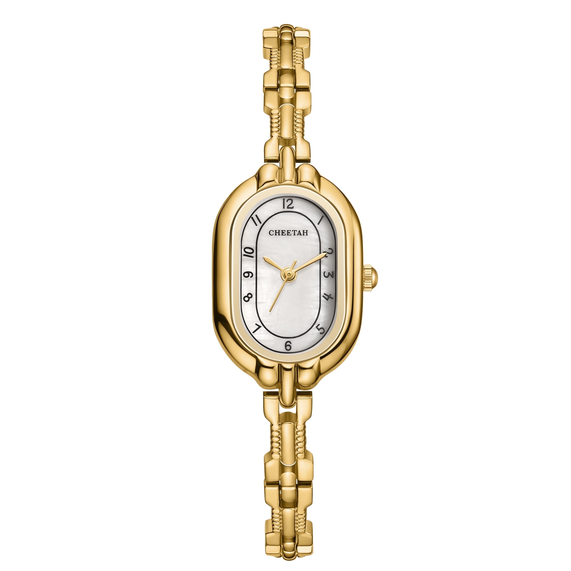 CHEETAH Women's Bangle Watch Small Vintage Bracelet, Easy Read Numeral Dial Waterproof