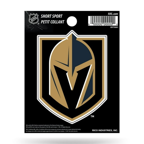 GOLDEN KNIGHTS SHORT SPORT DECAL