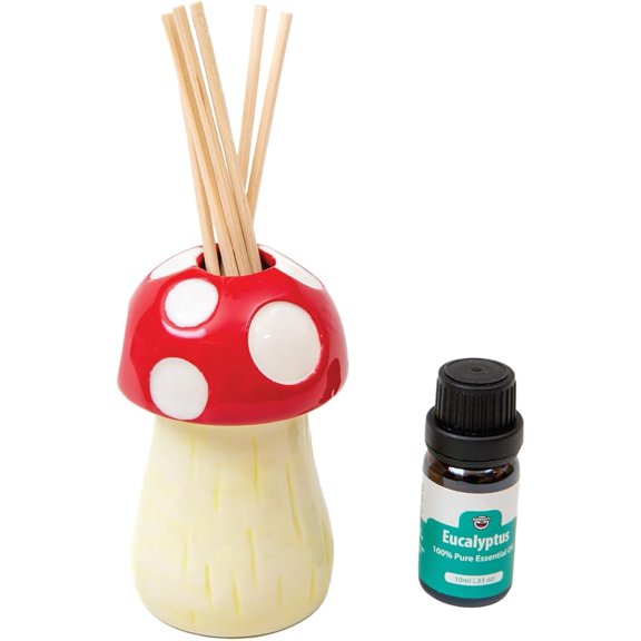 GOLDEN- Mushroom Reed Diffuser Set