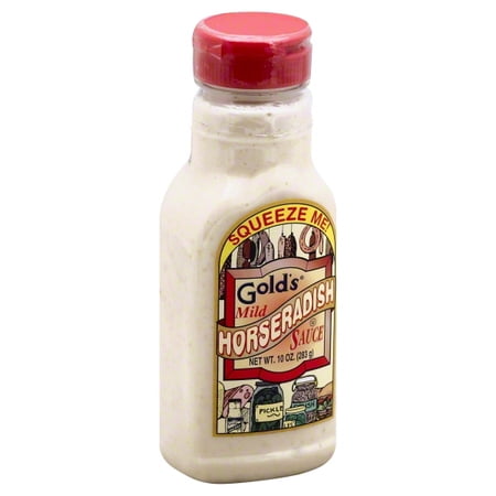 GOLDS: Horseradish Sauce Mild Squeeze, 9 oz