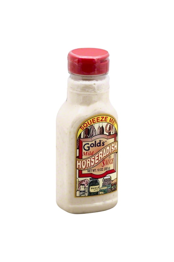 GOLDS: Horseradish Sauce Mild Squeeze, 9 oz