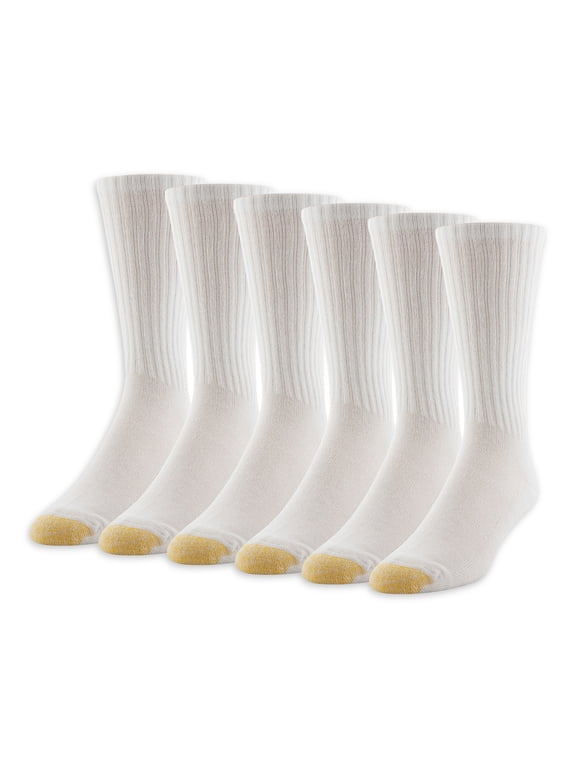 Edition Men's Casual Cushion Crew Socks, 6-Pack