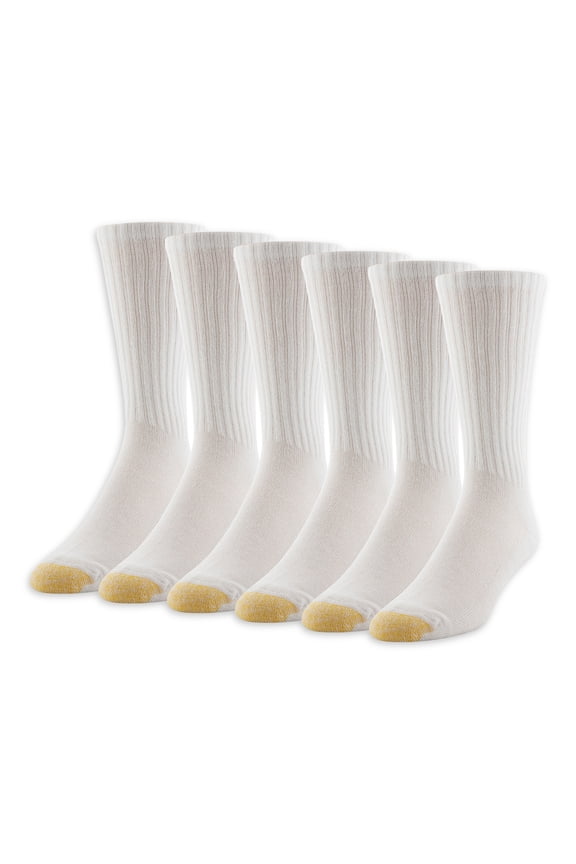 Edition Men's Casual Cushion Crew Socks, 6-Pack