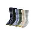 thumbnail image 1 of GOLDTOE Edition Men's Casual Ribbed Crew Socks, 6-Pack, 1 of 4