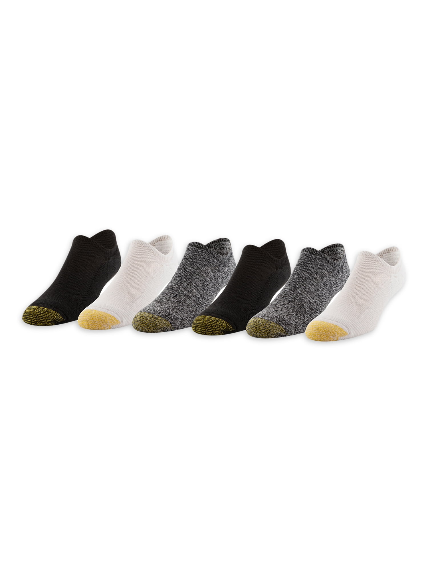 GOLDTOE Edition Men's Casual Sneaker Socks, 6-Pack - Walmart.com