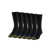 GOLDTOE Edition Men's Classic Sport Cushion Crew Socks, 6-Pack