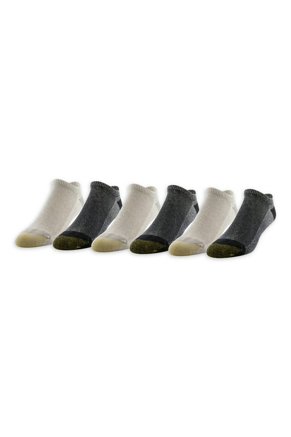 Edition Men's Hiker Cushion No Show Socks, 6-Pack