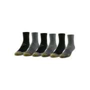 GOLDTOE Edition Men's ProSport Cushion Max Ankle Socks, 6-Pack