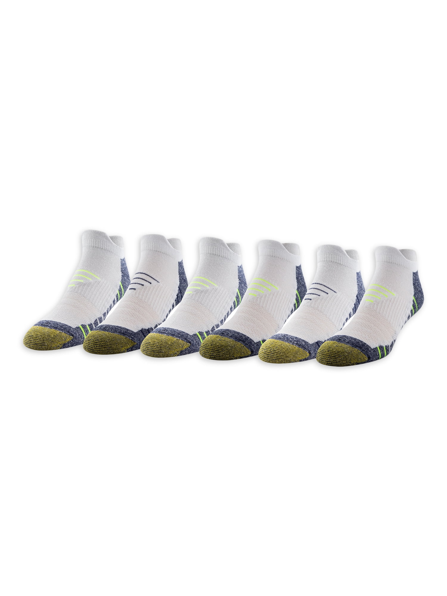 GOLDTOE Edition Men's ProSport Cushion Max Double Tab Socks, 6Pack