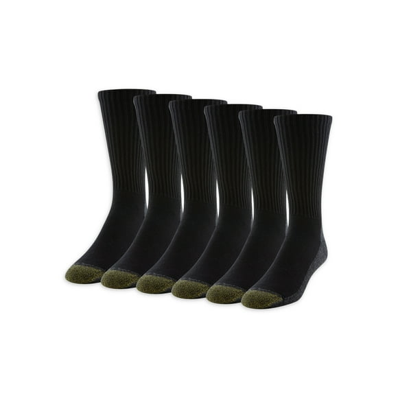 Edition Men's Utility Cushion Crew Socks, 6-Pack