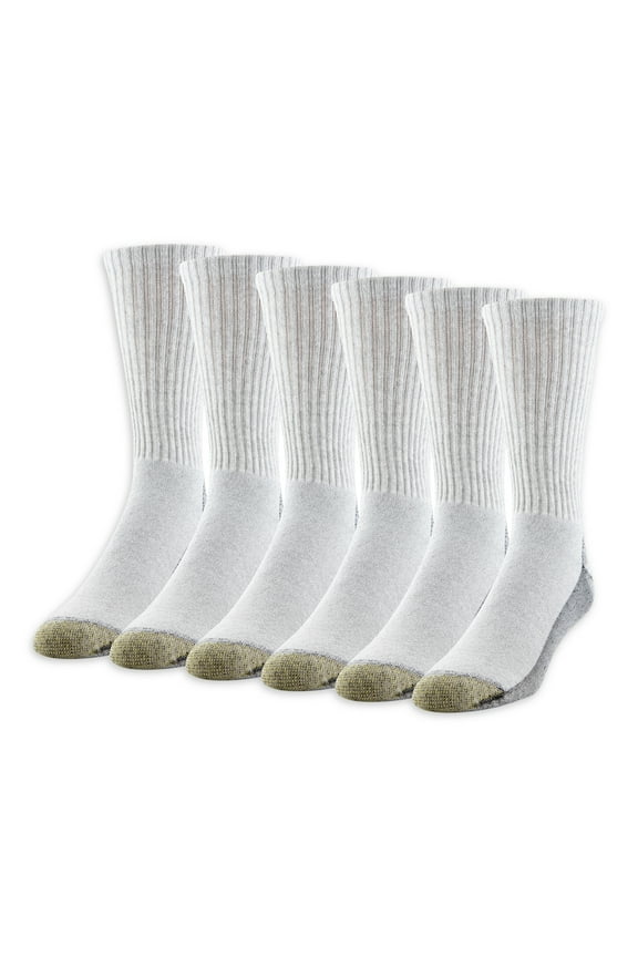 Edition Men's Utility Cushion Crew Socks, 6 Pairs