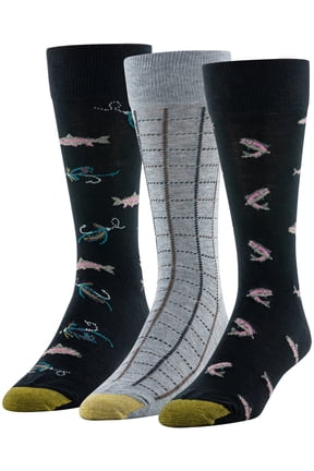 Edition Mens Conversational Crew Socks, 3-Pack