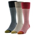 thumbnail image 1 of GOLDTOE Edition Mens Feeder Stripes Crew Socks, 3-Pack, 1 of 5