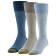 thumbnail image 1 of GOLDTOE Edition Mens Feeder Stripes Crew Socks, 3-Pack, 1 of 5
