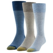 slim fit dress slacks Men's Over the Calf Moisture Control Fashion Socks (Pack of 3) by Gold Toe