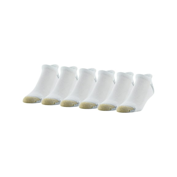 GOLDTOE Edition Mens No Show Tab Socks, 6-Pack