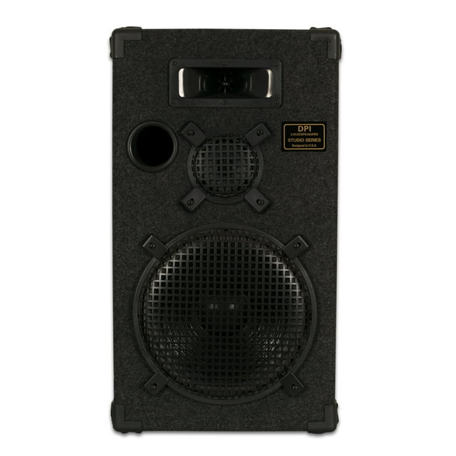 GOLDWOOD DPI-1200C/8 Passive 12" Speaker 3-Way PA DJ Karaoke Home Audio
