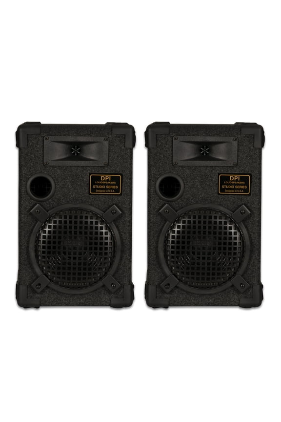 DPI-800C/8 Passive 8" Speaker Pair Monitor Studio Home Audio