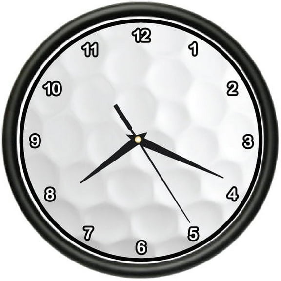GOLF BALL Wall Clock sports fan golfer golfing gift