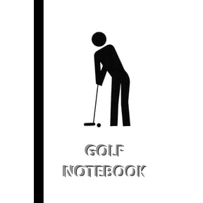 GOLF NOTEBOOK [ruled Notebook/Journal/Diary to write in, 60 sheets, Medium Size (A5) 6x9 inches]: SPORT Notebook for fas, (Paperback)