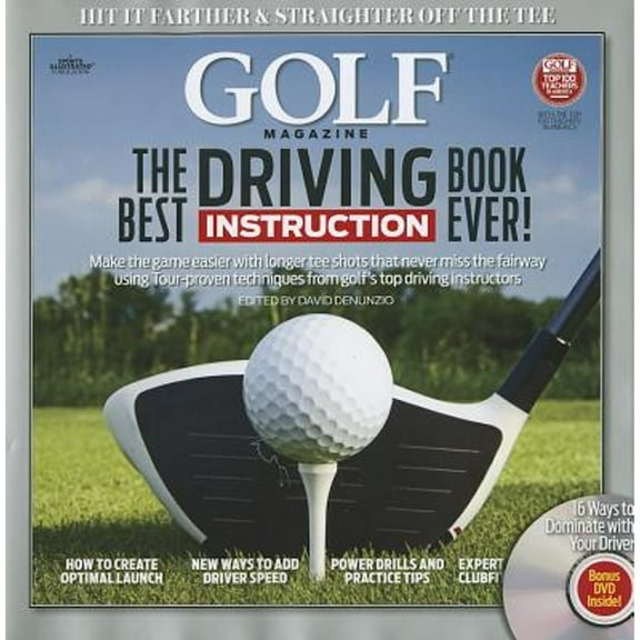 Pre-Owned GOLF The Best Driving Instruction Book Ever! (Golf Magazine)